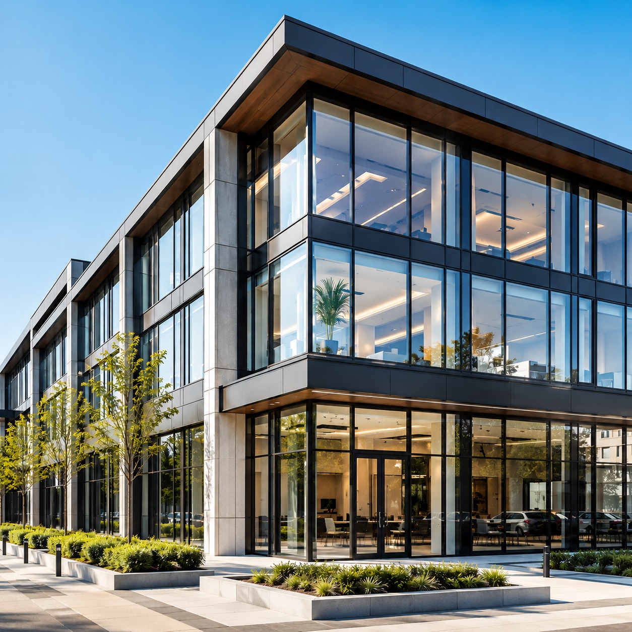 Commercial office building